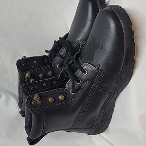 Dr Comfort Lace Up Boots, Size 10W